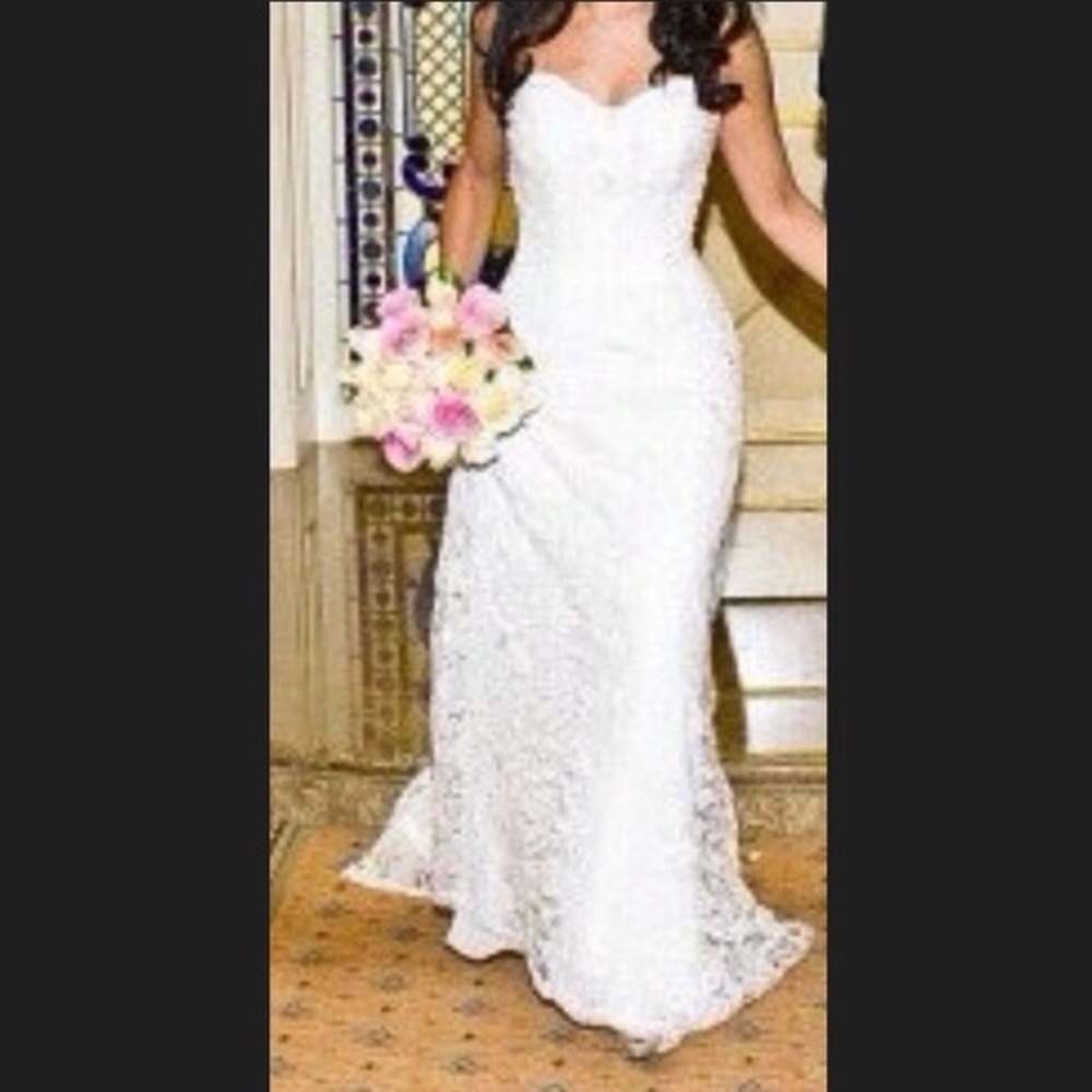 NWT Monique Luo Designer Wedding Gown